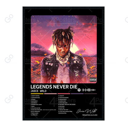 Juice Wrld - Legends Never Die Album Poster - Go4Posters