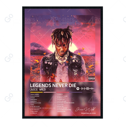 Juice Wrld - Legends Never Die Album Poster - Go4Posters