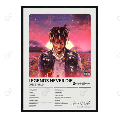 Juice Wrld - Legends Never Die Album Poster - Go4Posters