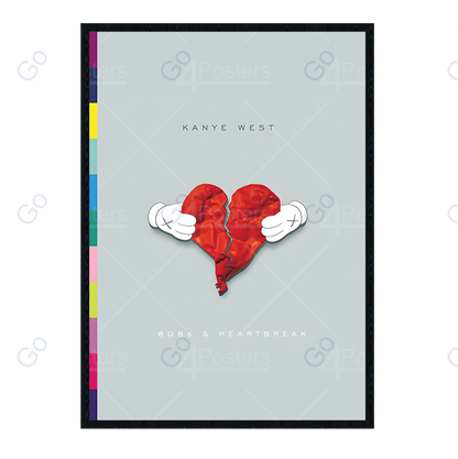 Kanye West - 808s & Heartbreak Poster