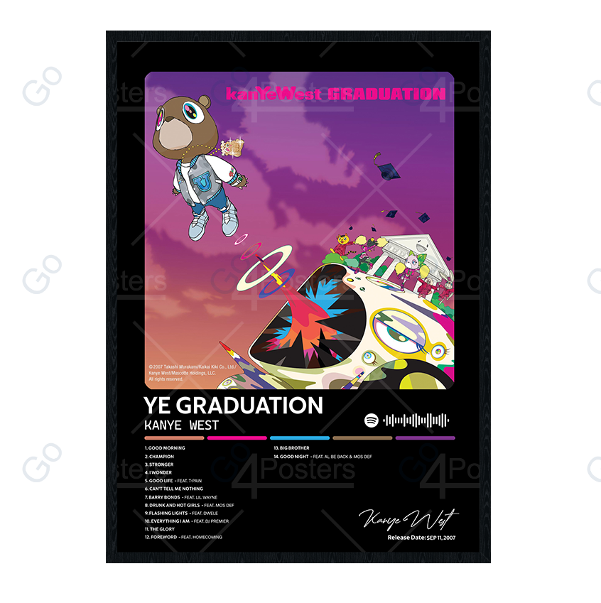 Kanye West - Ye Graduation Album Poster