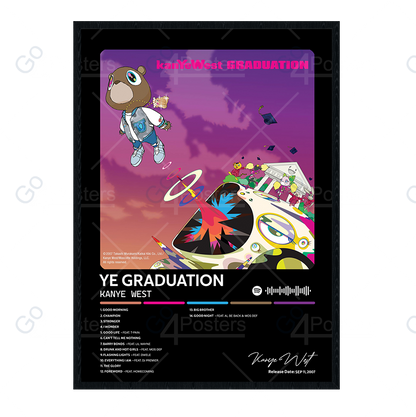 Kanye West - Ye Graduation Album Poster