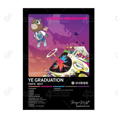 Kanye West - Ye Graduation Album Poster