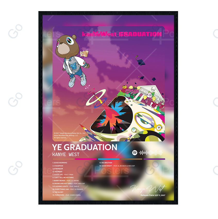 Kanye West - Ye Graduation Album Poster