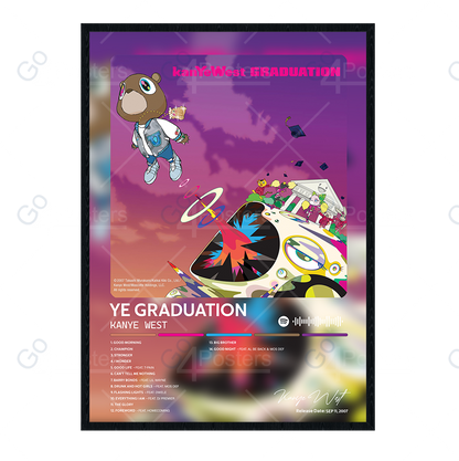 Kanye West - Ye Graduation Album Poster