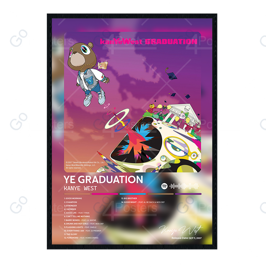 Kanye West - Ye Graduation Album Poster