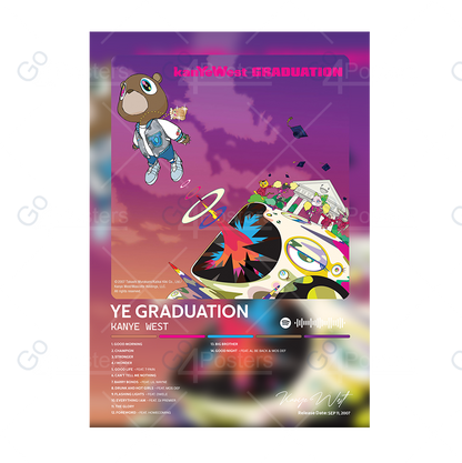 Kanye West - Ye Graduation Album Poster