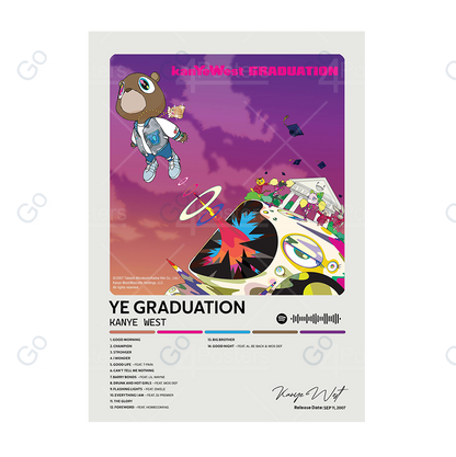 Kanye West - Ye Graduation Album Poster