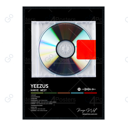 Kanye West - Yeezus Album Poster