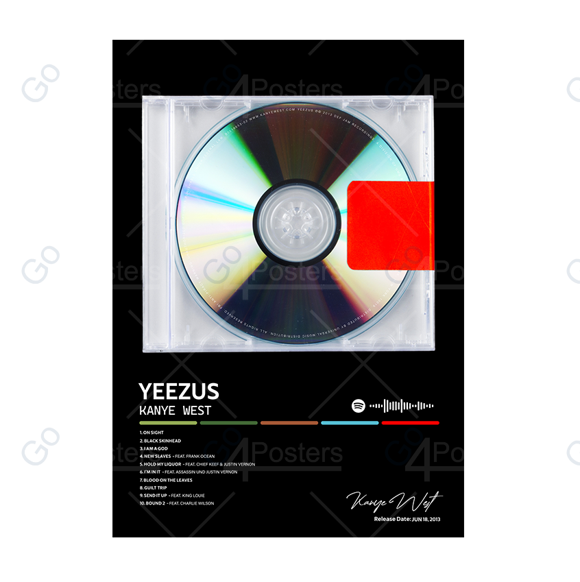 Kanye West - Yeezus Album Poster