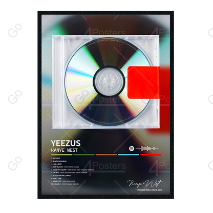 Kanye West - Yeezus Album Poster