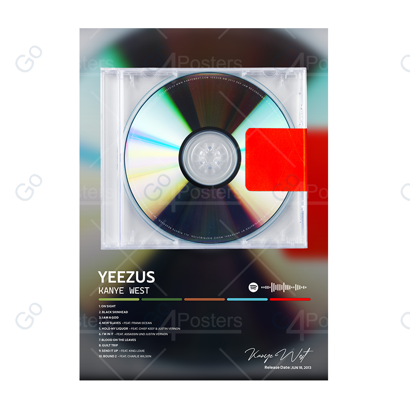 Kanye West - Yeezus Album Poster