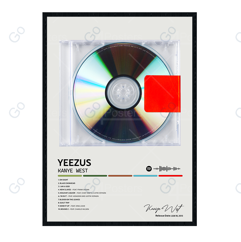 Kanye West - Yeezus Album Poster