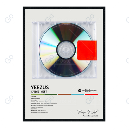 Kanye West - Yeezus Album Poster