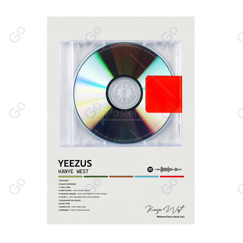 Kanye West - Yeezus Album Poster