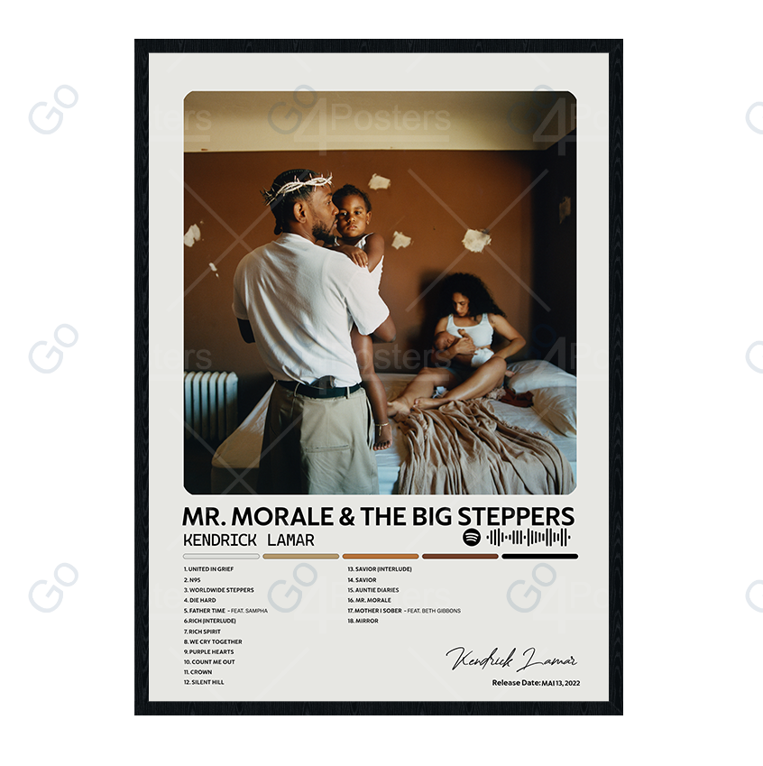 Kendrick Lamar - Mr. Morale & the Big Steppers Album Poster