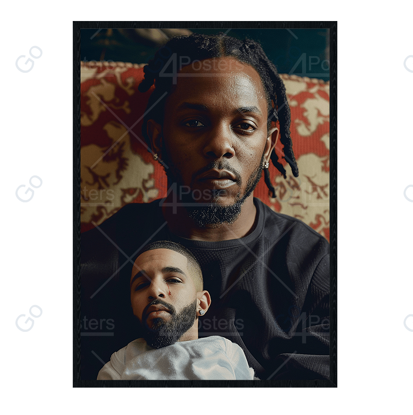 Kendrick VS Drake Poster