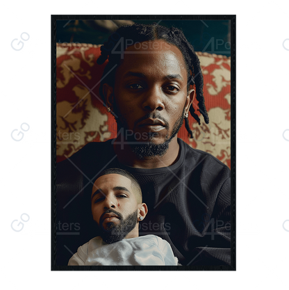 Kendrick VS Drake Poster