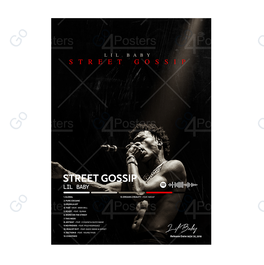 Lil Baby - Street Gossip Album Poster