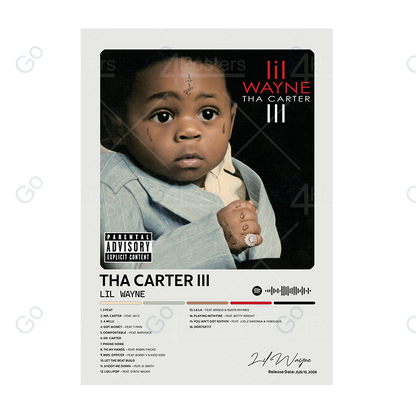 Lil Wayne - Tha Carter III Album Poster