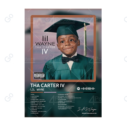 Lil Wayne - Tha Carter IV Album Poster