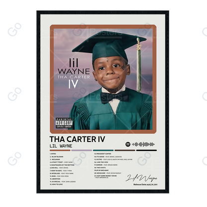 Lil Wayne - Tha Carter IV Album Poster