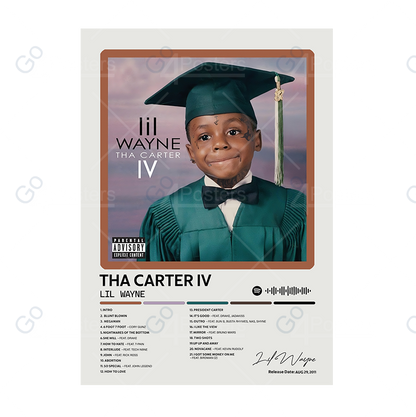 Lil Wayne - Tha Carter IV Album Poster