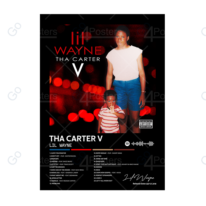 Lil Wayne - Tha Carter V Album Poster