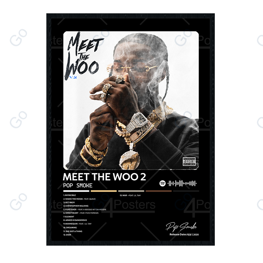 Pop Smoke - Meet the woo 2 Album Poster