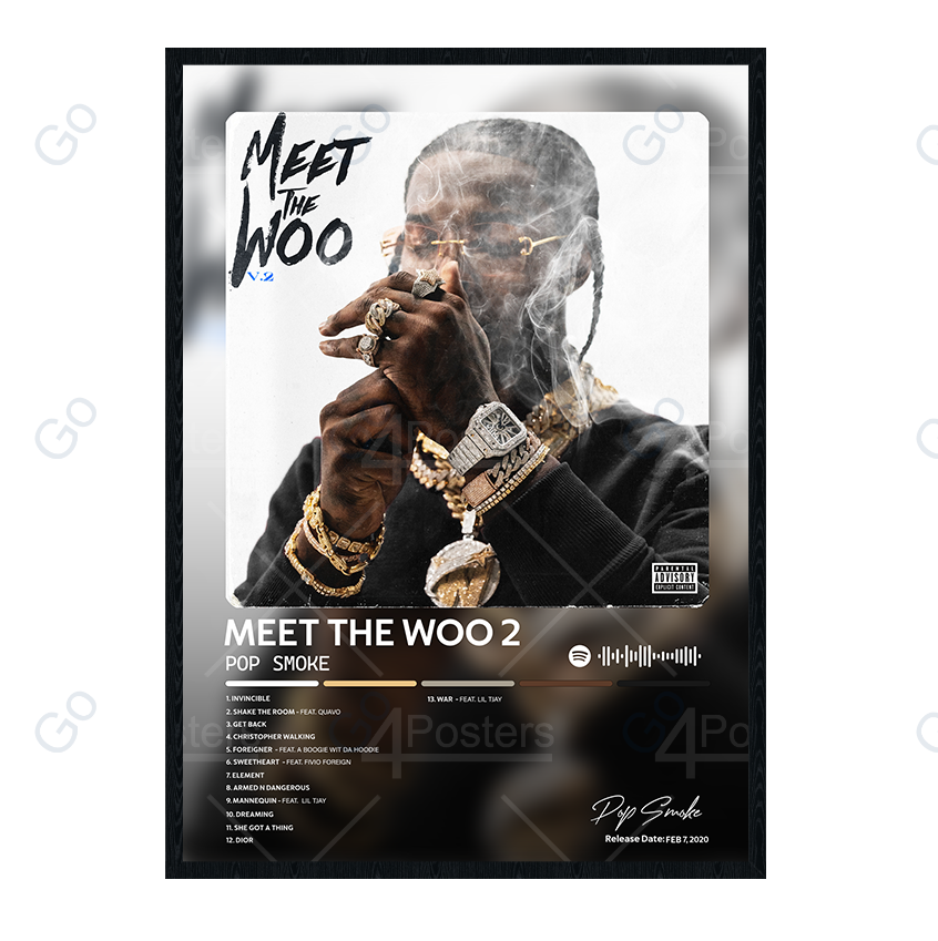 Pop Smoke - Meet the woo 2 Album Poster