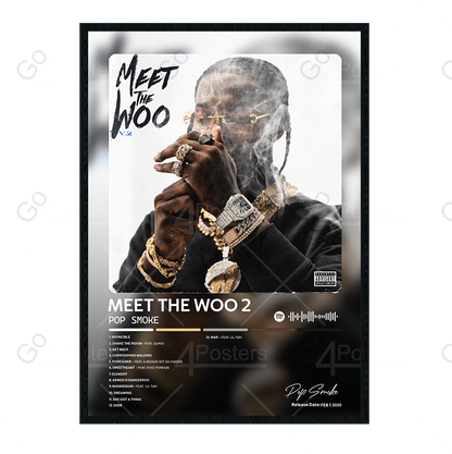 Pop Smoke - Meet the woo 2 Album Poster