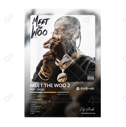 Pop Smoke - Meet the woo 2 Album Poster