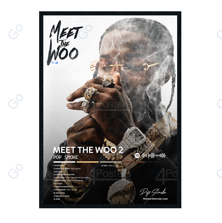 Pop Smoke - Meet the woo 2 Album Poster