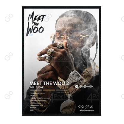 Pop Smoke - Meet the woo 2 Album Poster