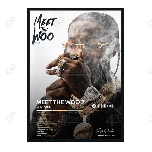 Pop Smoke - Meet the woo 2 Album Poster