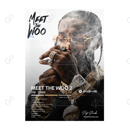 Pop Smoke - Meet the woo 2 Album Poster