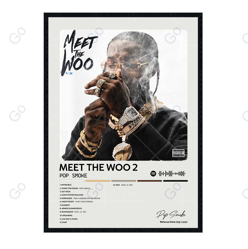 Pop Smoke - Meet the woo 2 Album Poster