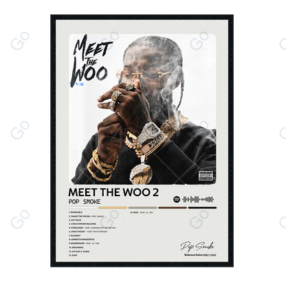 Pop Smoke - Meet the woo 2 Album Poster