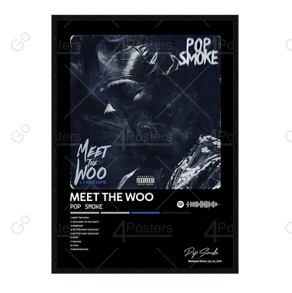 Pop Smoke - Meet the woo Album Poster