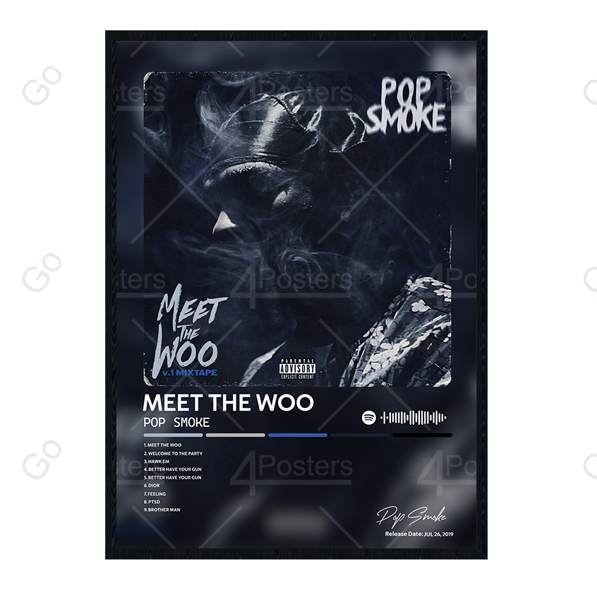 Pop Smoke - Meet the woo Album Poster