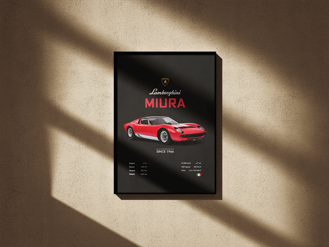 Lamborghini Miura - Go4Posters