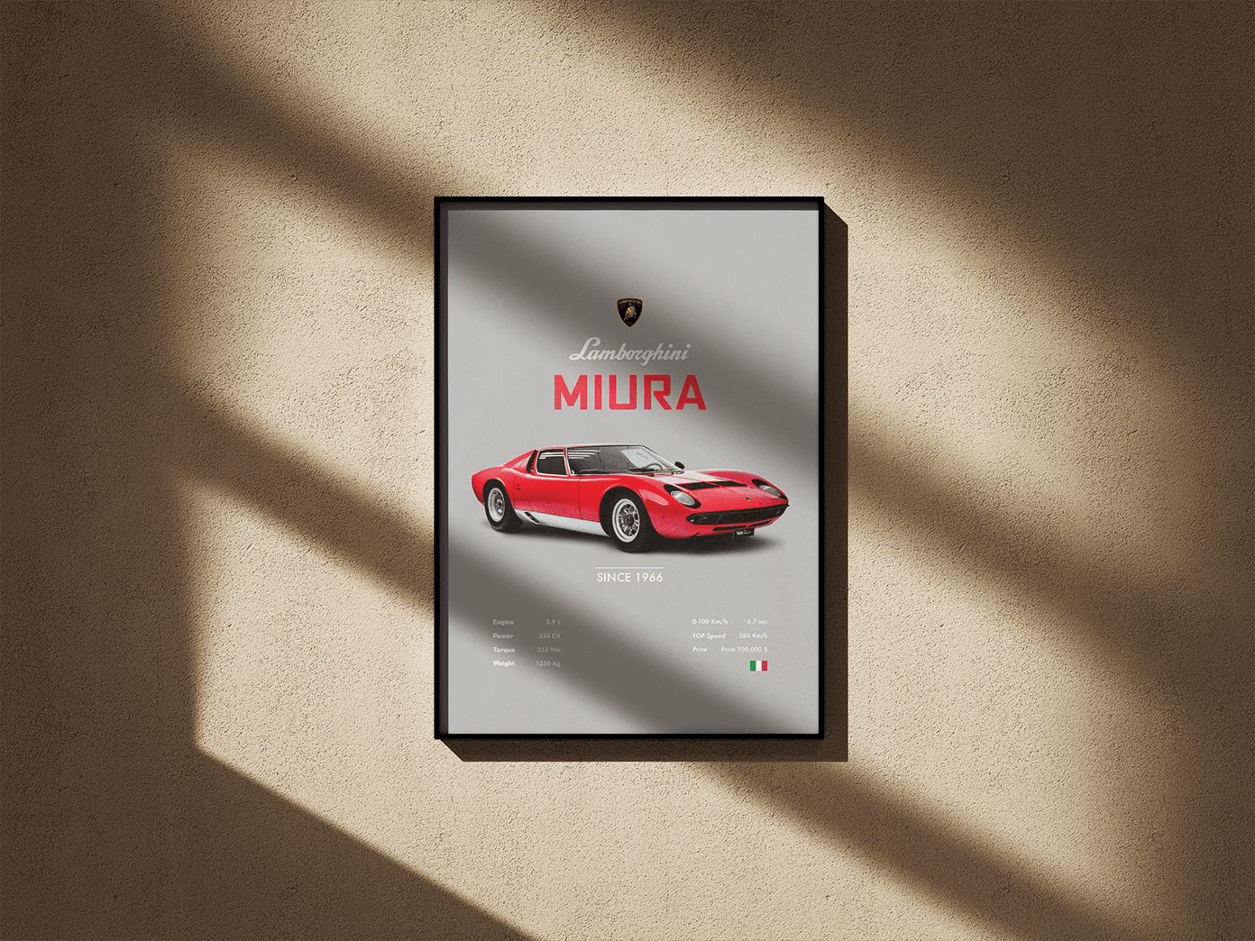 Lamborghini Miura - Go4Posters