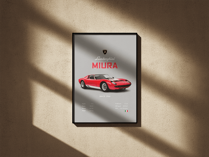 Lamborghini Miura - Go4Posters