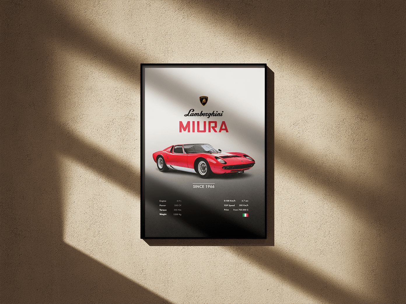 Lamborghini Miura - Go4Posters