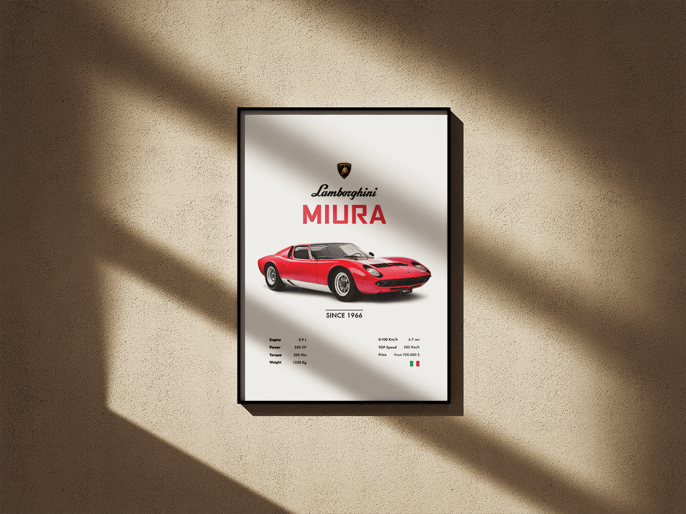 Lamborghini Miura - Go4Posters
