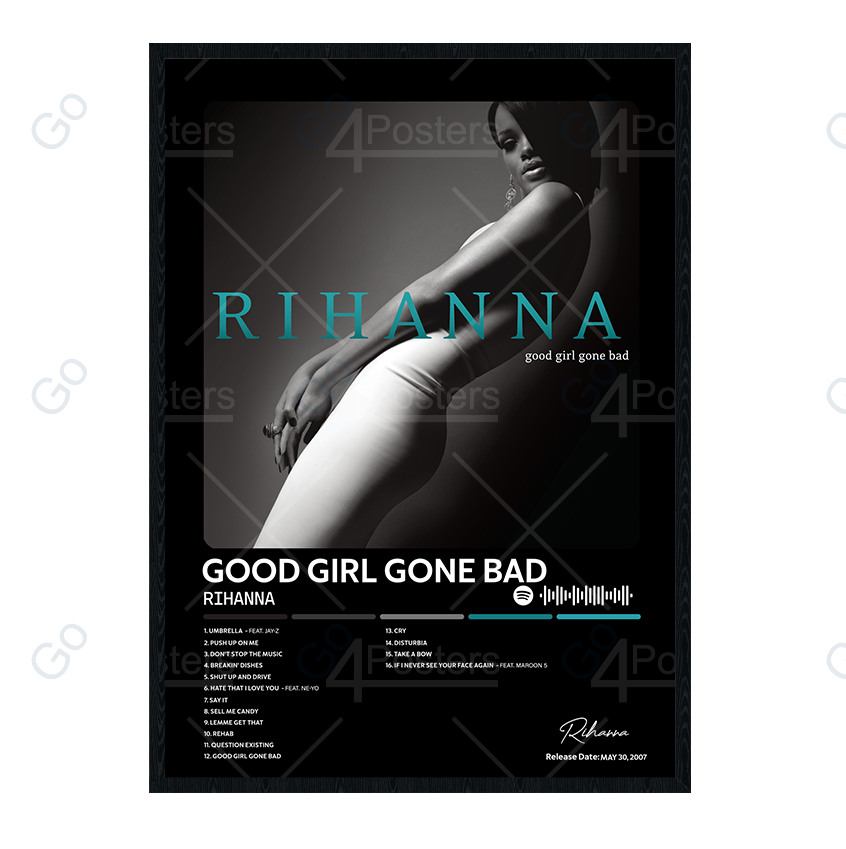 Rihanna - Good Girl Gone Bad Album Poster