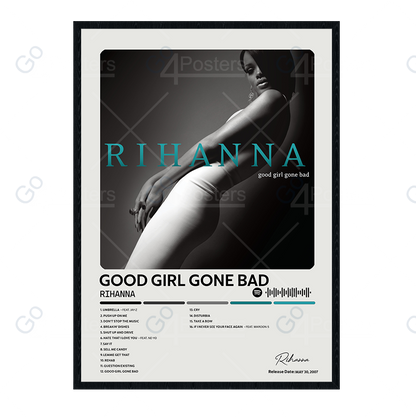 Rihanna - Good Girl Gone Bad Album Poster