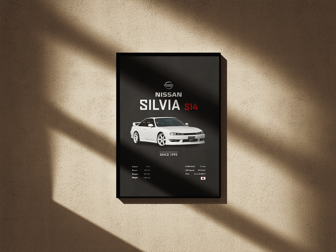 NIssan Silvia S14 - Go4Posters