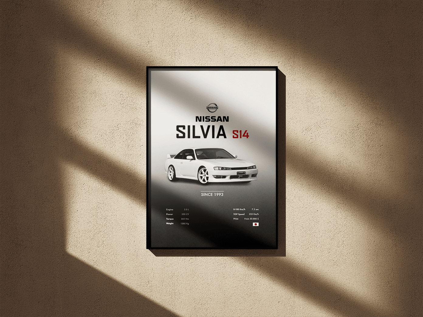 NIssan Silvia S14 - Go4Posters