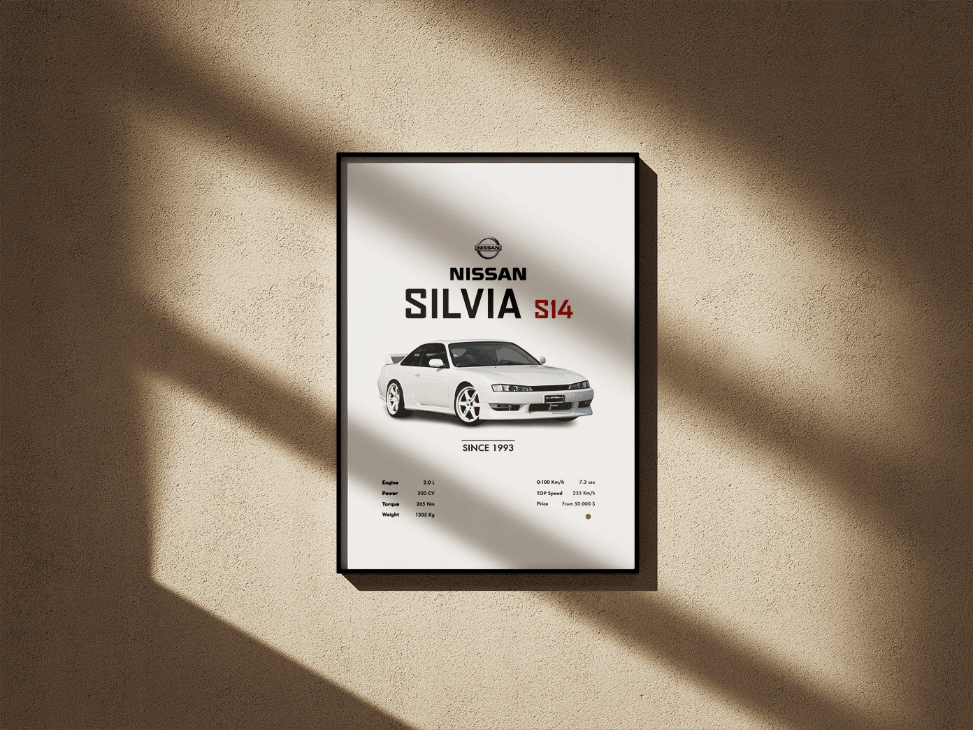 NIssan Silvia S14 - Go4Posters